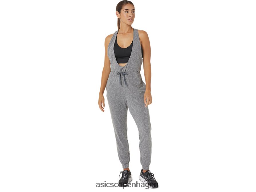 Asics den nye stærke genbrugte jumpsuit mørkegrå lyng Z206F62695