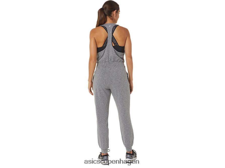 Asics den nye stærke genbrugte jumpsuit mørkegrå lyng Z206F62695