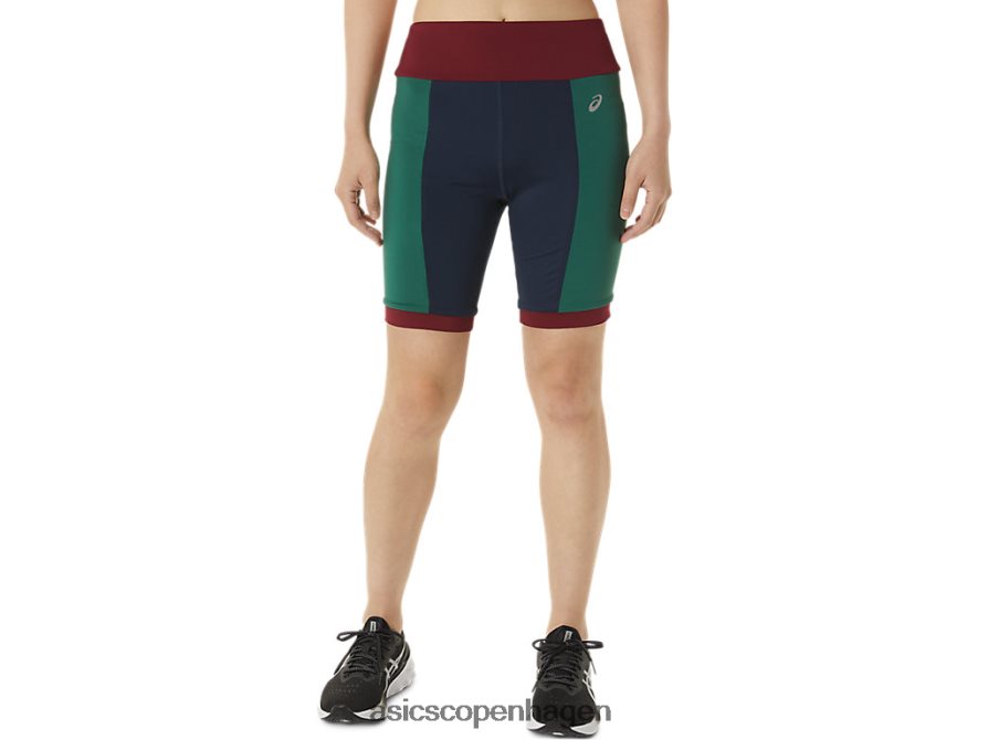 Asics den nye stærke genbrugte motorcyklist flåde/kardinal/skov Z206F63368