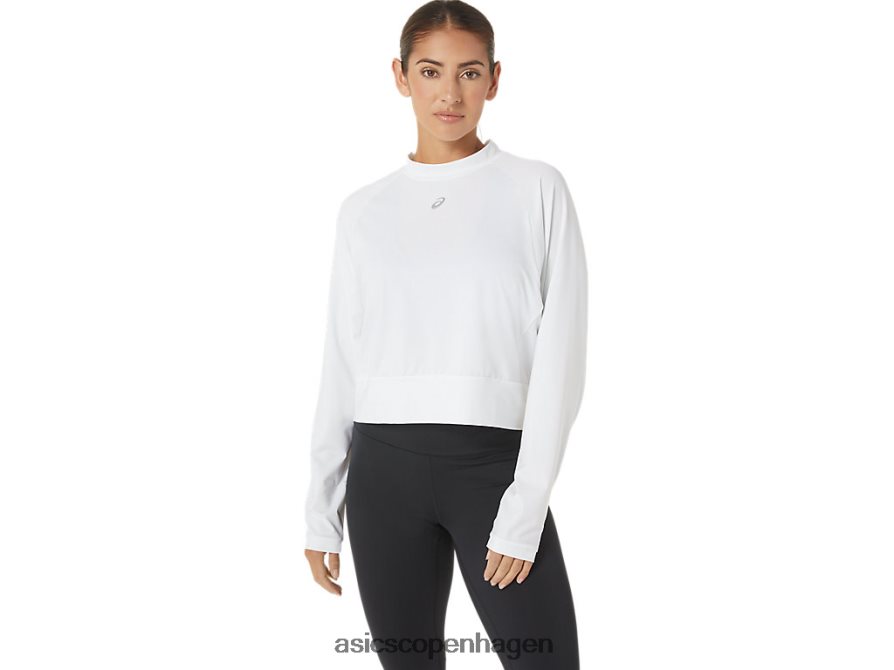 Asics den nye stærke genbrugte pullover hvid Z206F62690