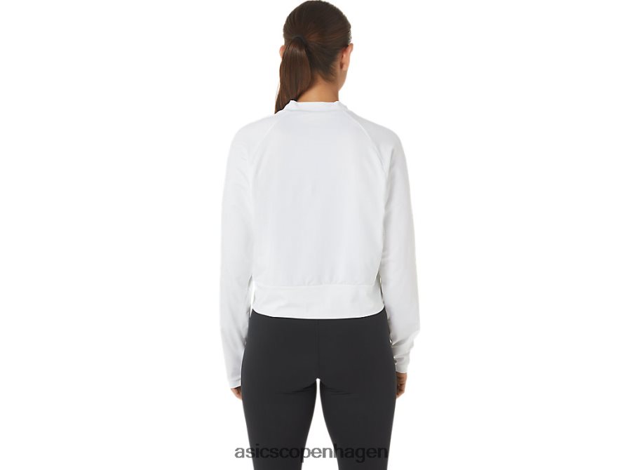 Asics den nye stærke genbrugte pullover hvid Z206F62690