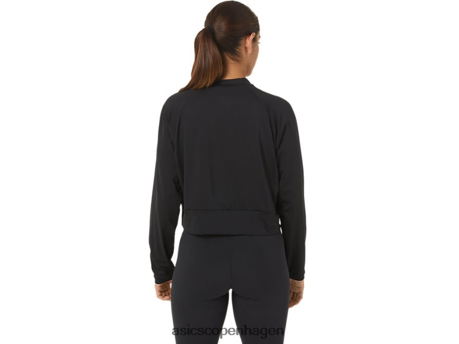 Asics den nye stærke genbrugte pullover sort Z206F62693
