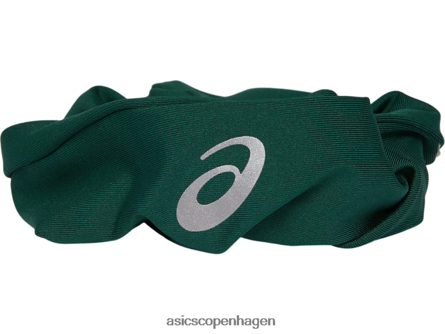 Asics den nye stærke genbrugte scrunchie kardinal/skovgrøn Z206F62993