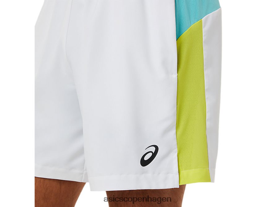 Asics domstol farve blok kort strålende hvid Z206F61480