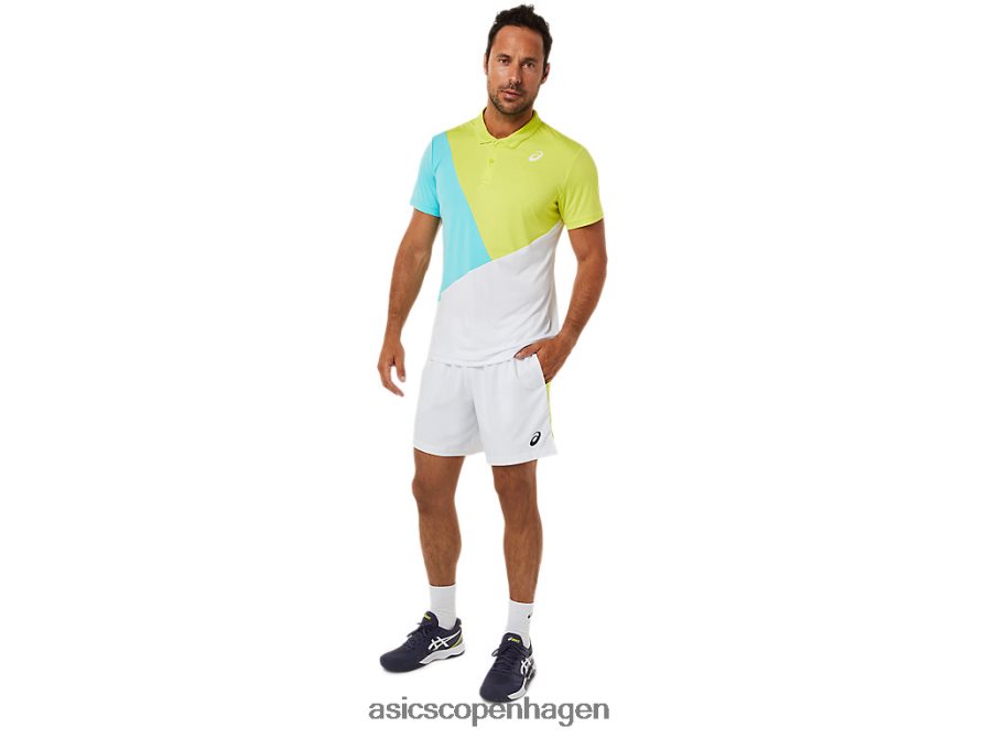 Asics domstol farve blok kort strålende hvid Z206F61480