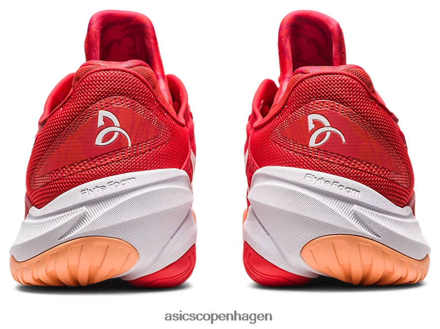 Asics domstol ff 3 novak ildrød/hvid Z206F663