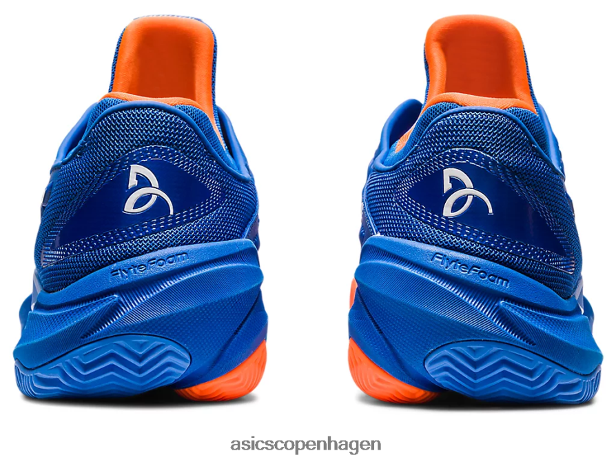 Asics domstol ff 3 novak ler tun blå/hvid Z206F6568