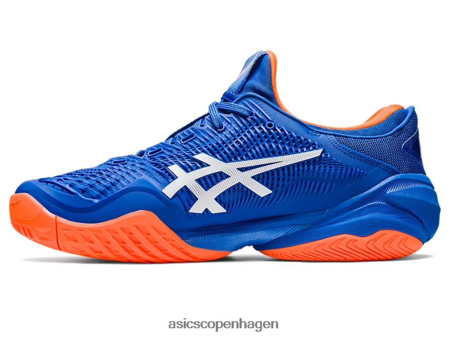 Asics domstol ff 3 novak tun blå/hvid Z206F6168