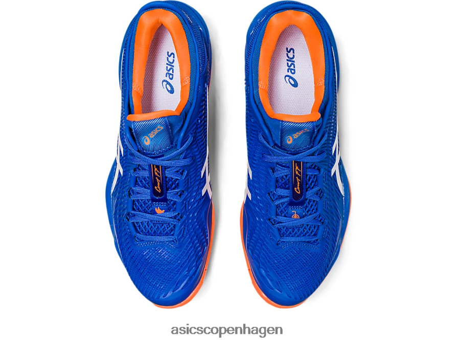 Asics domstol ff 3 novak tun blå/hvid Z206F6168
