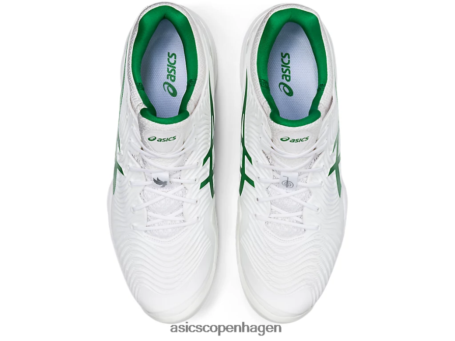 Asics domstol ff novak hvid/grøn Z206F62063