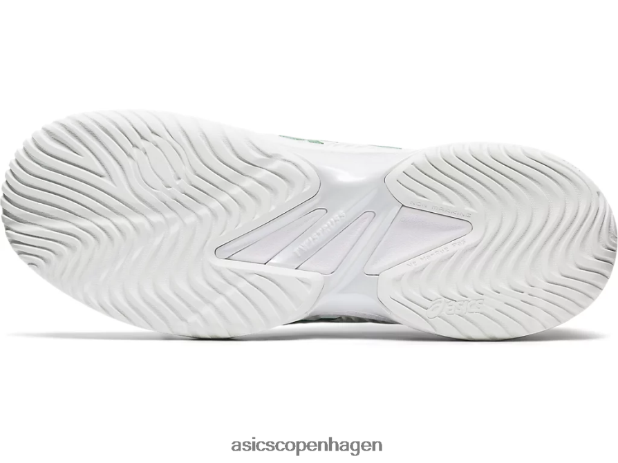 Asics domstol ff novak hvid/grøn Z206F62063