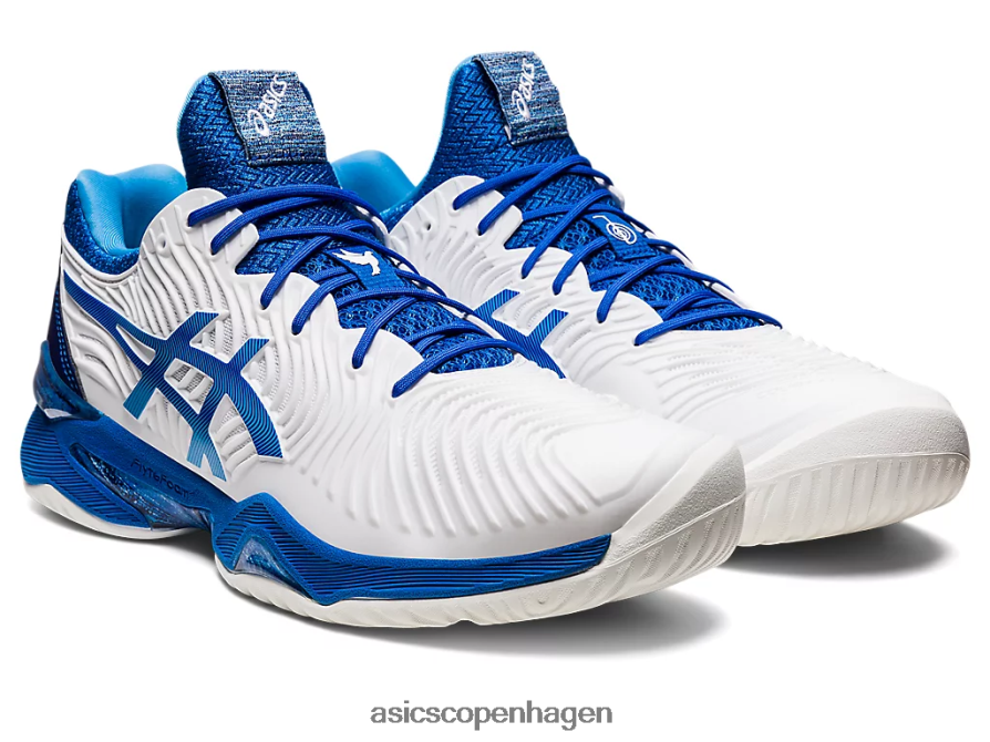Asics domstol ff novak hvid/tunblå Z206F6720