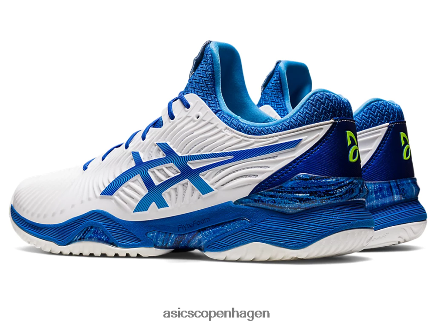 Asics domstol ff novak hvid/tunblå Z206F6720