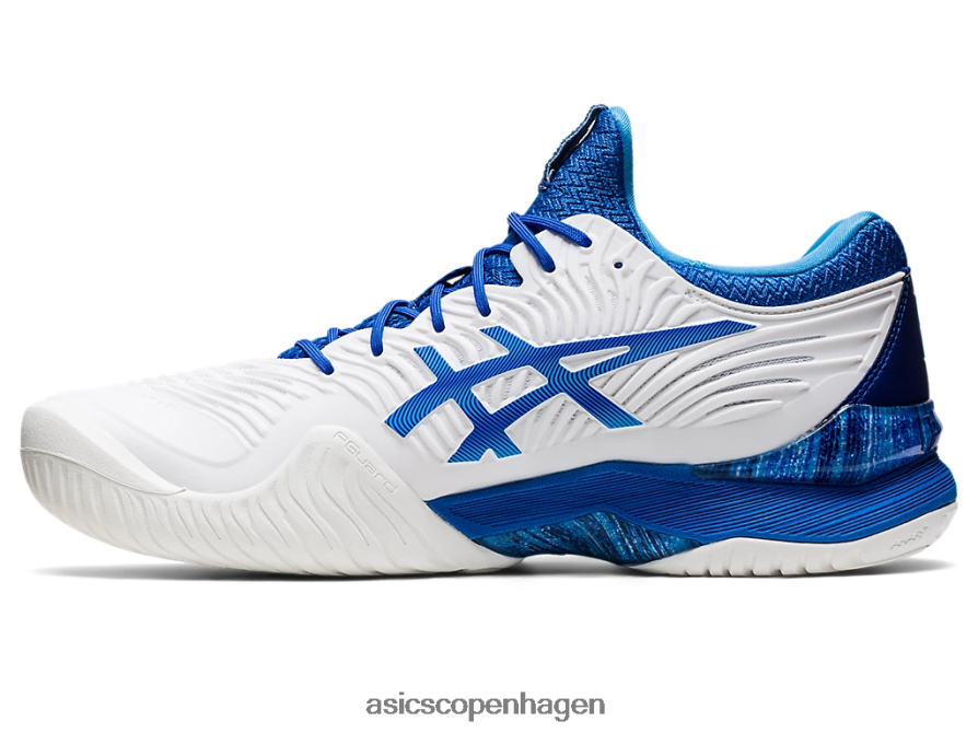 Asics domstol ff novak hvid/tunblå Z206F6720