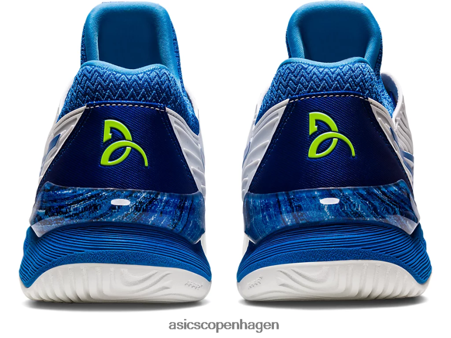 Asics domstol ff novak hvid/tunblå Z206F6720