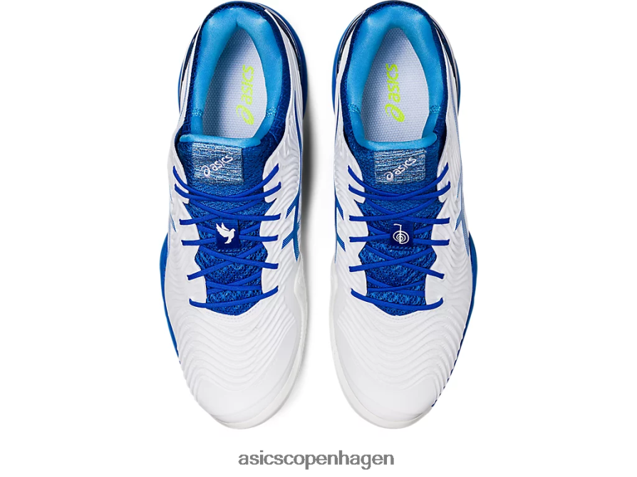 Asics domstol ff novak hvid/tunblå Z206F6720