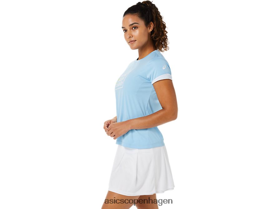 Asics domstol grafisk t-shirt arktisk himmel Z206F63491