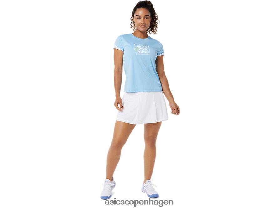 Asics domstol grafisk t-shirt arktisk himmel Z206F63491