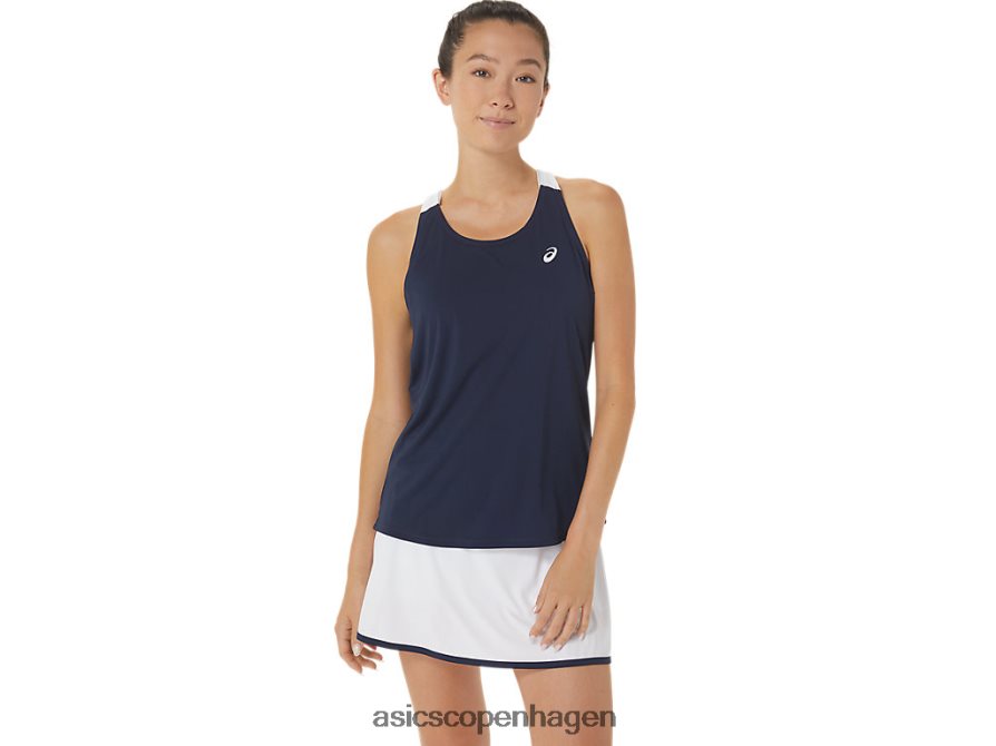Asics domstol tank midnat/strålende hvid Z206F62464