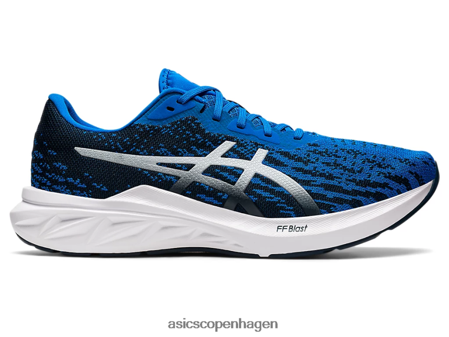 Asics dynablast 2 elektrisk blå/hvid Z206F61723