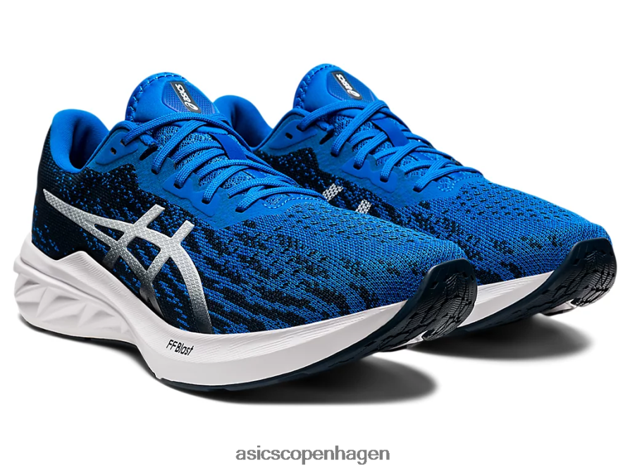 Asics dynablast 2 elektrisk blå/hvid Z206F61723