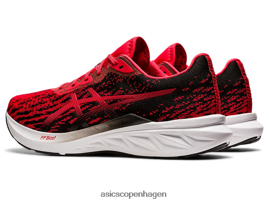 Asics dynablast 2 elektrisk rød/sort Z206F61733