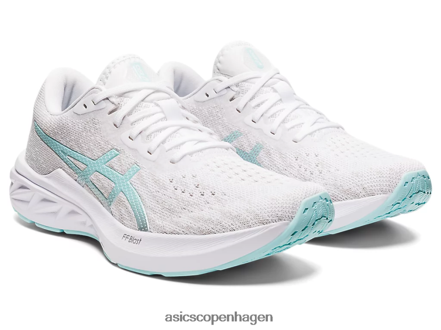 Asics dynablast 2 hvid/klar blå Z206F63435