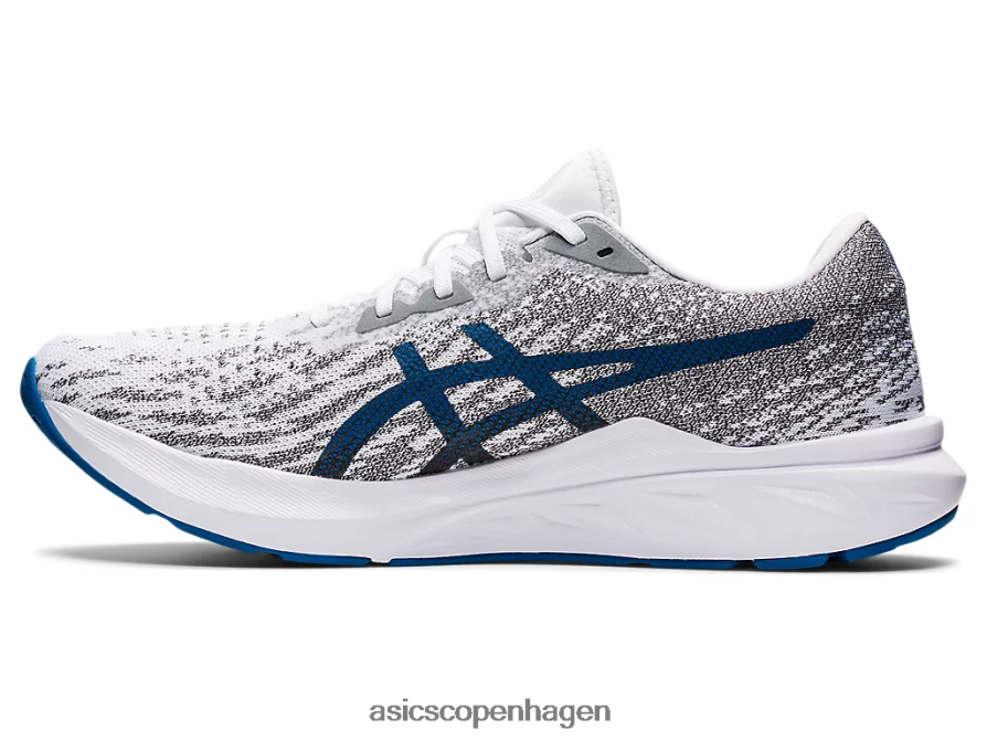 Asics dynablast 2 hvid/søkørsel Z206F61479