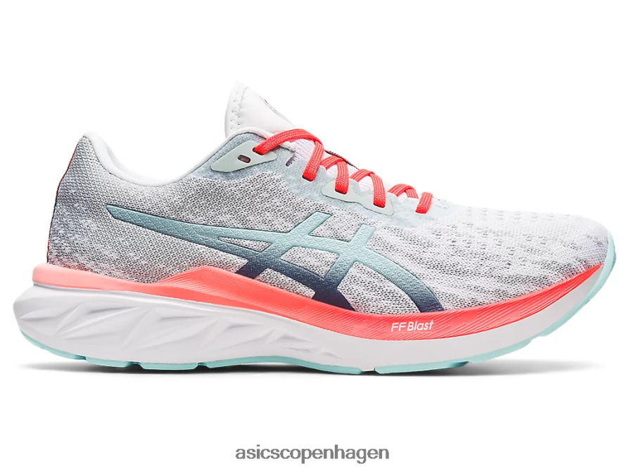 Asics dynablast 2 hvid/tordenblå Z206F63742