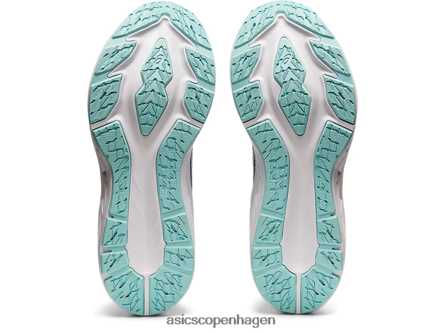 Asics dynablast 2 hvid/tordenblå Z206F63742