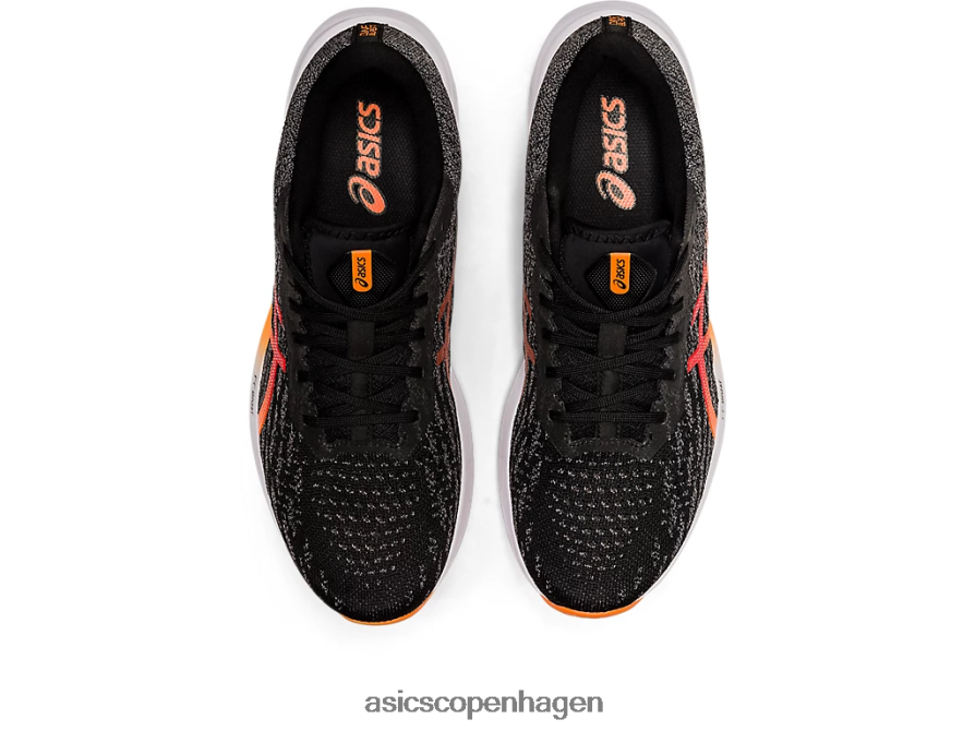 Asics dynablast 2 sort/chokerende orange Z206F61486