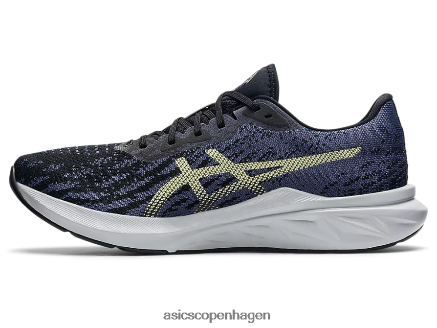 Asics dynablast 2 sort/glødende gul Z206F61732
