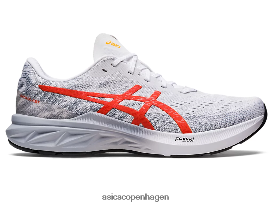 Asics dynablast 3 hvid/cherry tomat Z206F6792