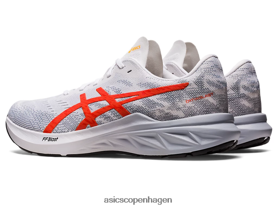 Asics dynablast 3 hvid/cherry tomat Z206F6792