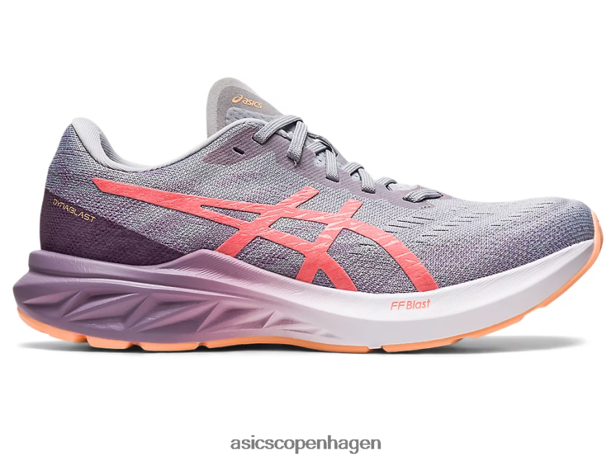 Asics dynablast 3 piemontegrå/papaya Z206F62199