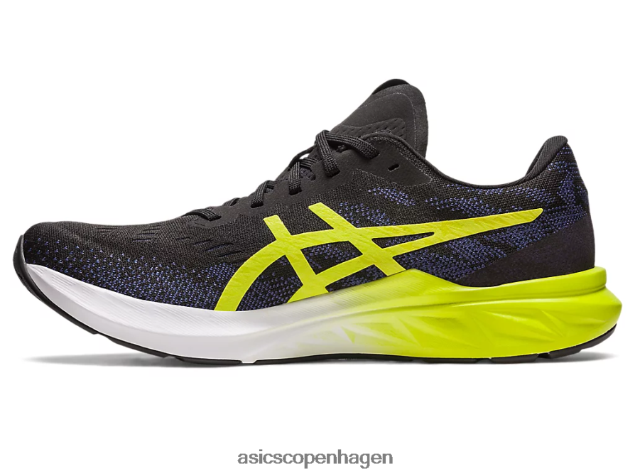 Asics dynablast 3 sort/limeskal Z206F6264
