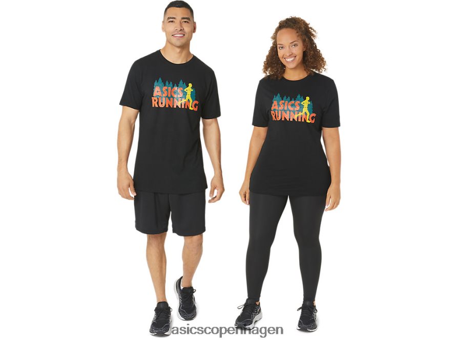 Asics evergreen trail run tee ydeevne sort Z206F61059