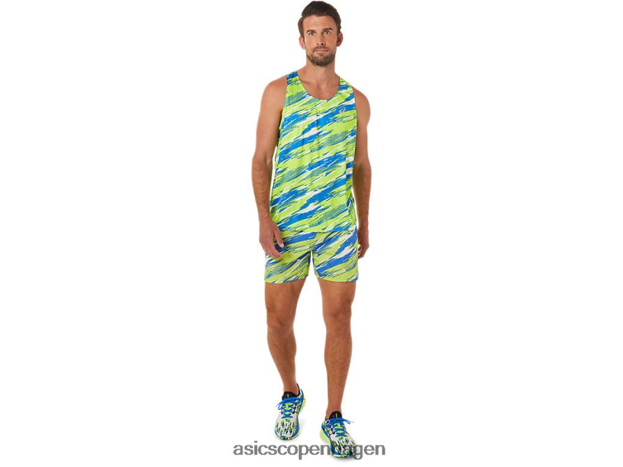 Asics farve injektion singlet hazard grøn Z206F61432