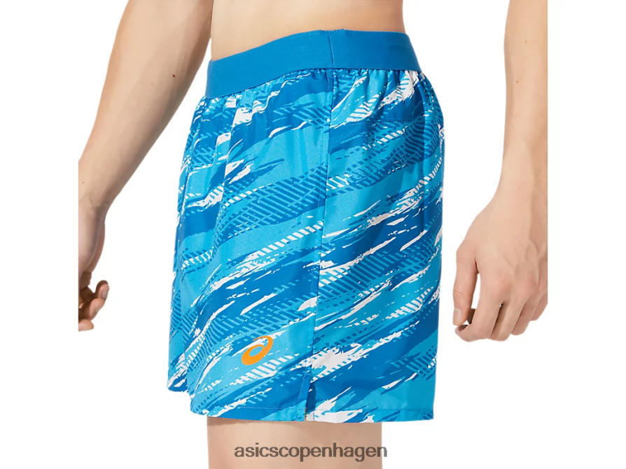 Asics farveindsprøjtning 5kort sagt genfødt blå Z206F61913