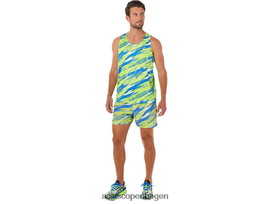 Asics farveindsprøjtning kort hazard grøn Z206F61425