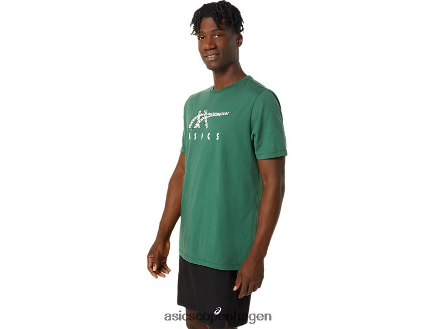 Asics ferielys logo besætning jægergrøn Z206F6791