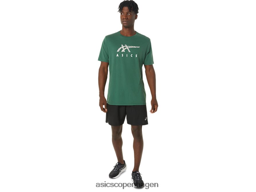 Asics ferielys logo besætning jægergrøn Z206F6791