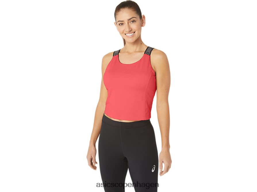 Asics fit sana cropped tank flammende koraller Z206F62279