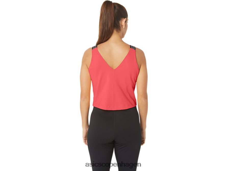 Asics fit sana cropped tank flammende koraller Z206F62279