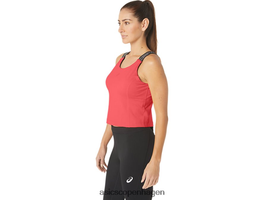Asics fit sana cropped tank flammende koraller Z206F62279