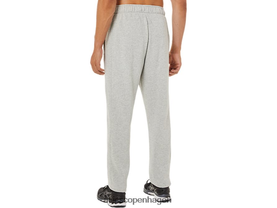 Asics fleece tilspidsede bukser lysegrå lyng Z206F61704
