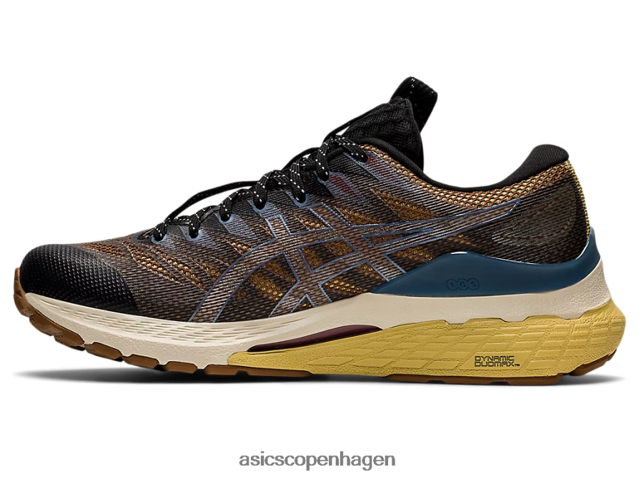 Asics fn3-s gel-kayano 28 antracit/antik guld Z206F63139