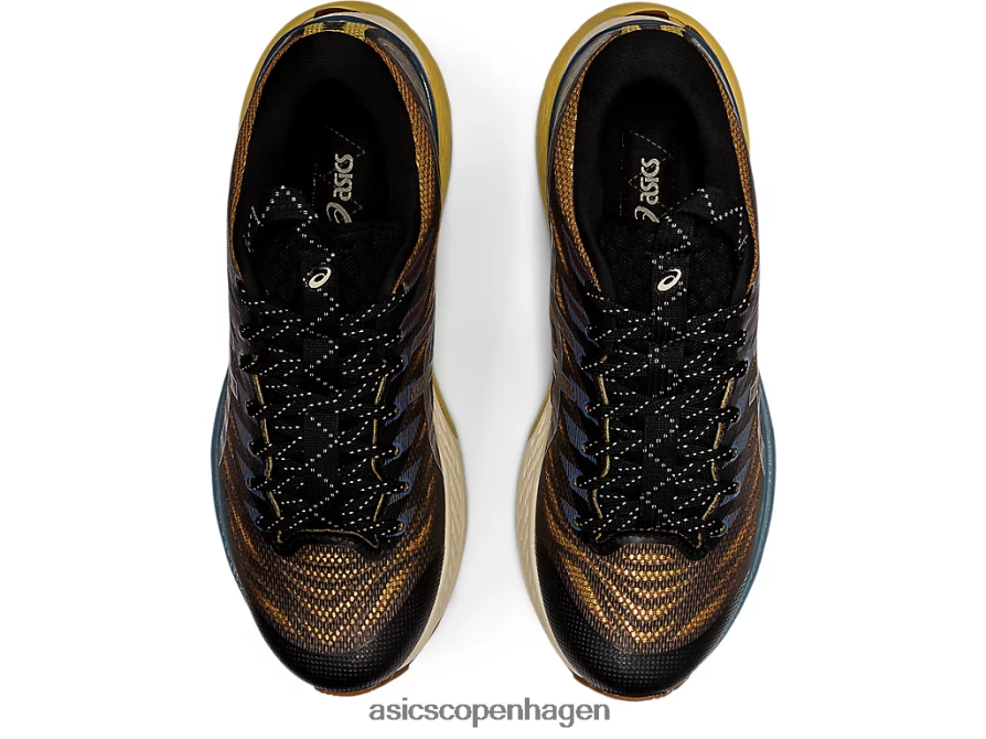 Asics fn3-s gel-kayano 28 antracit/antik guld Z206F63139