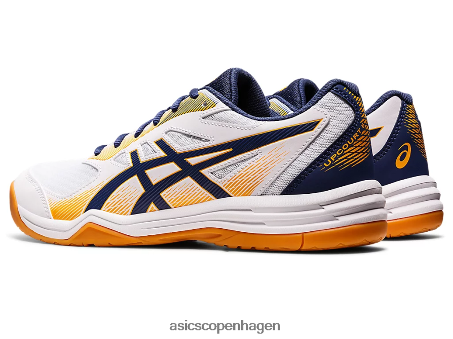 Asics forret 5 hvidt/dybt hav Z206F61158