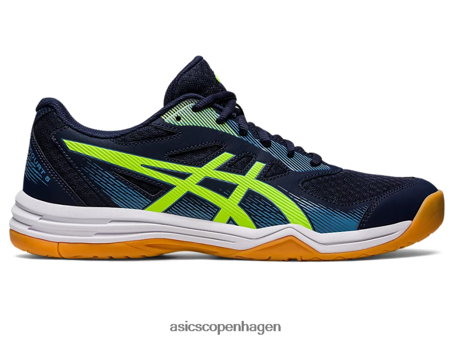 Asics forret 5 midnat/hazard grøn Z206F6466